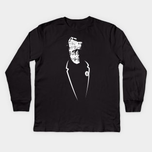 McGoohan in the Middle (alternative typeface) Kids Long Sleeve T-Shirt